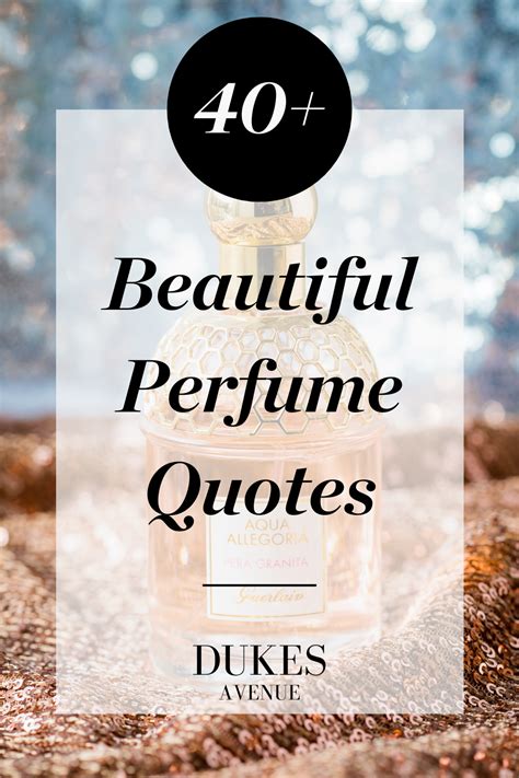 sayings about perfume.